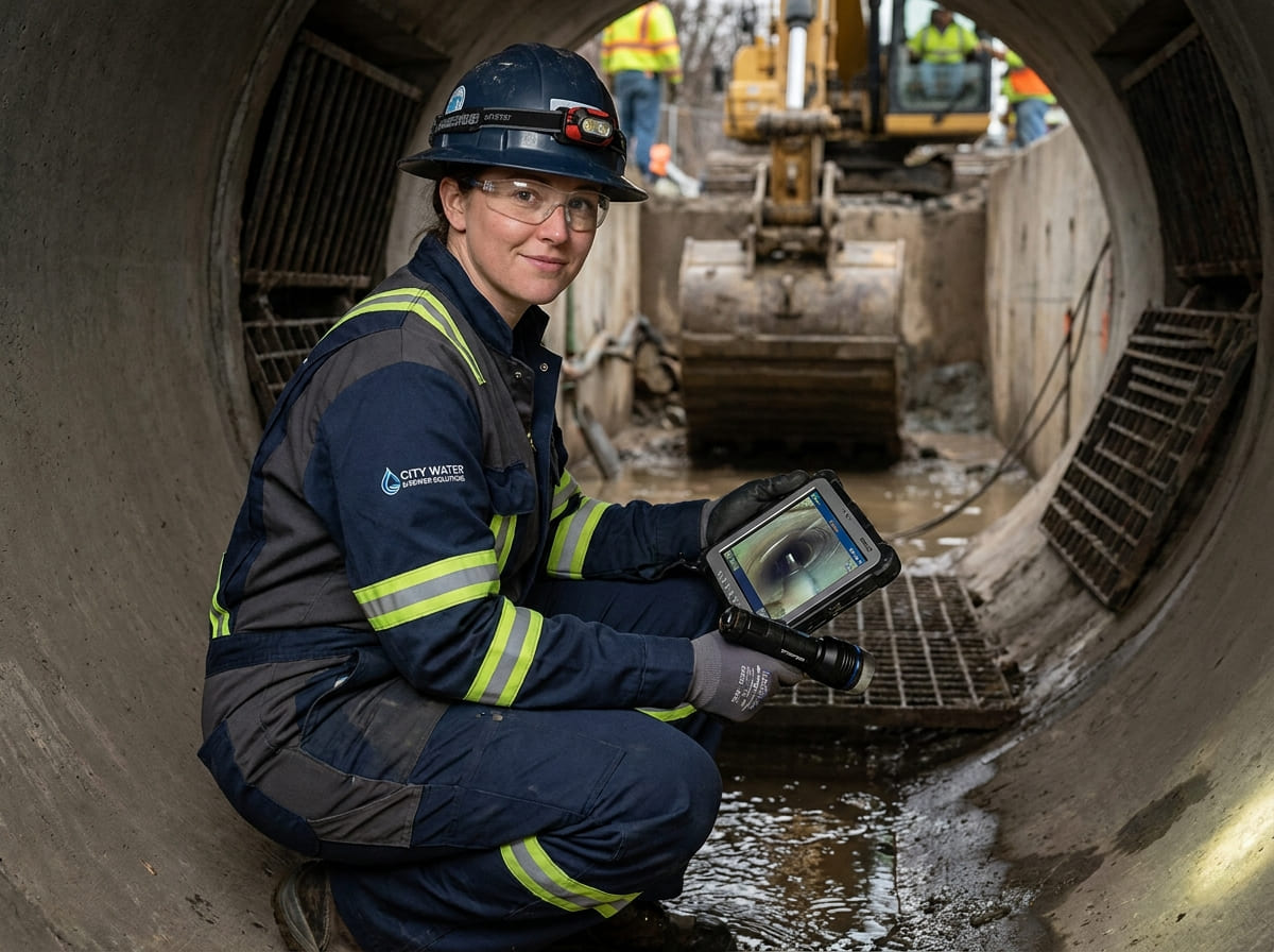 Sewer Line Inspection & Replacement in Wilmer
